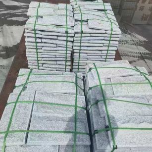 厦门 芝麻白蘑菇石装车出货