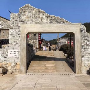 厦门仿古石铺装效果