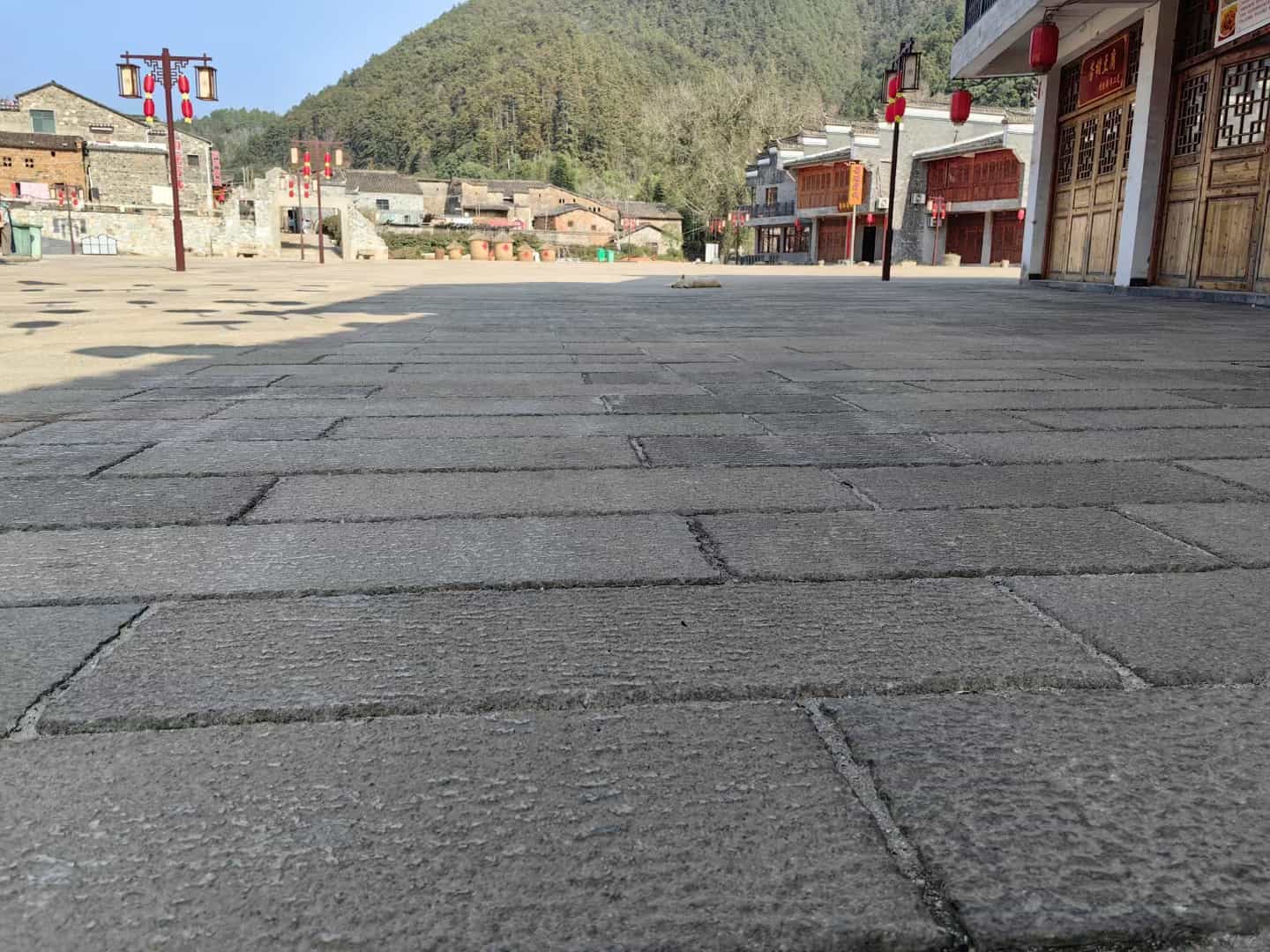 厦门仿古石铺装效果