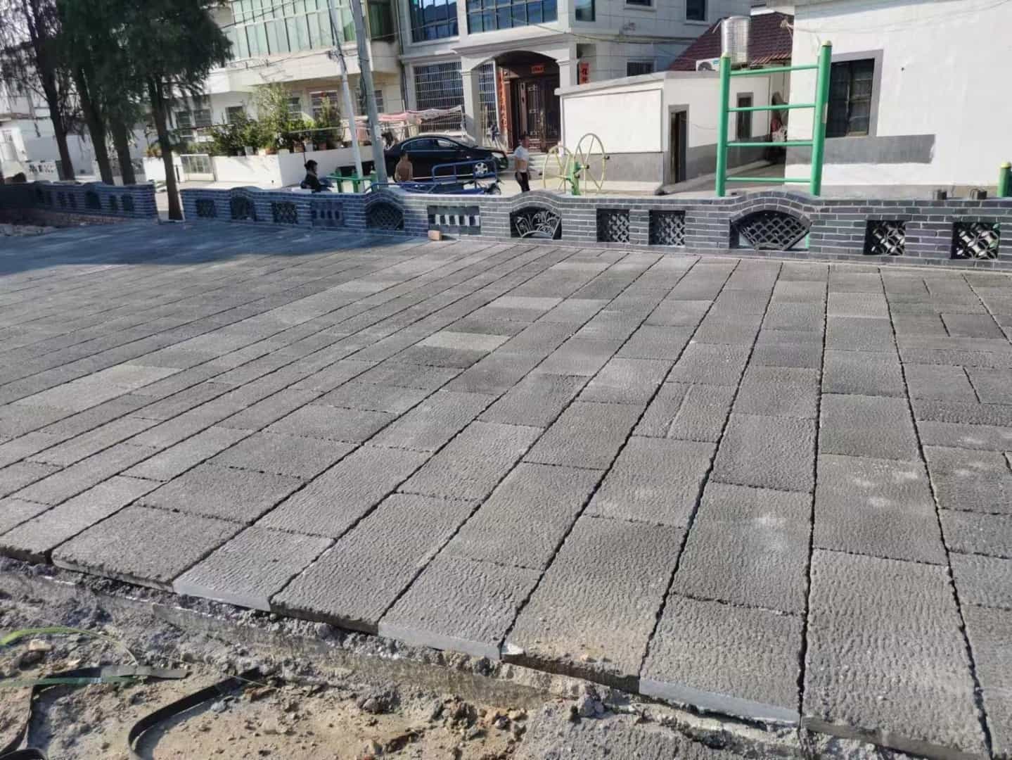 厦门仿古石铺装效果