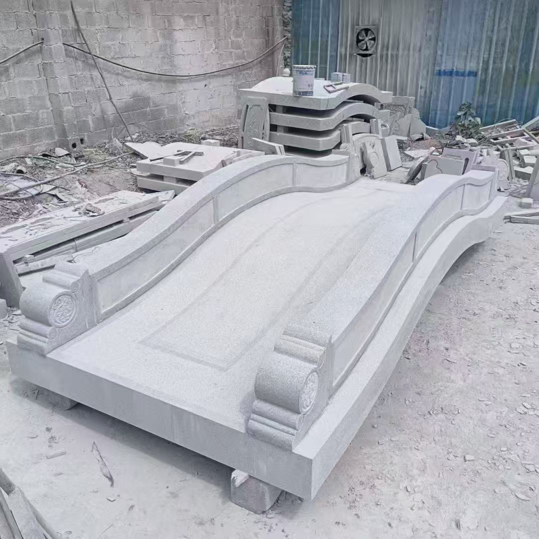 厦门 芝麻灰花岗岩园林景观 小石桥