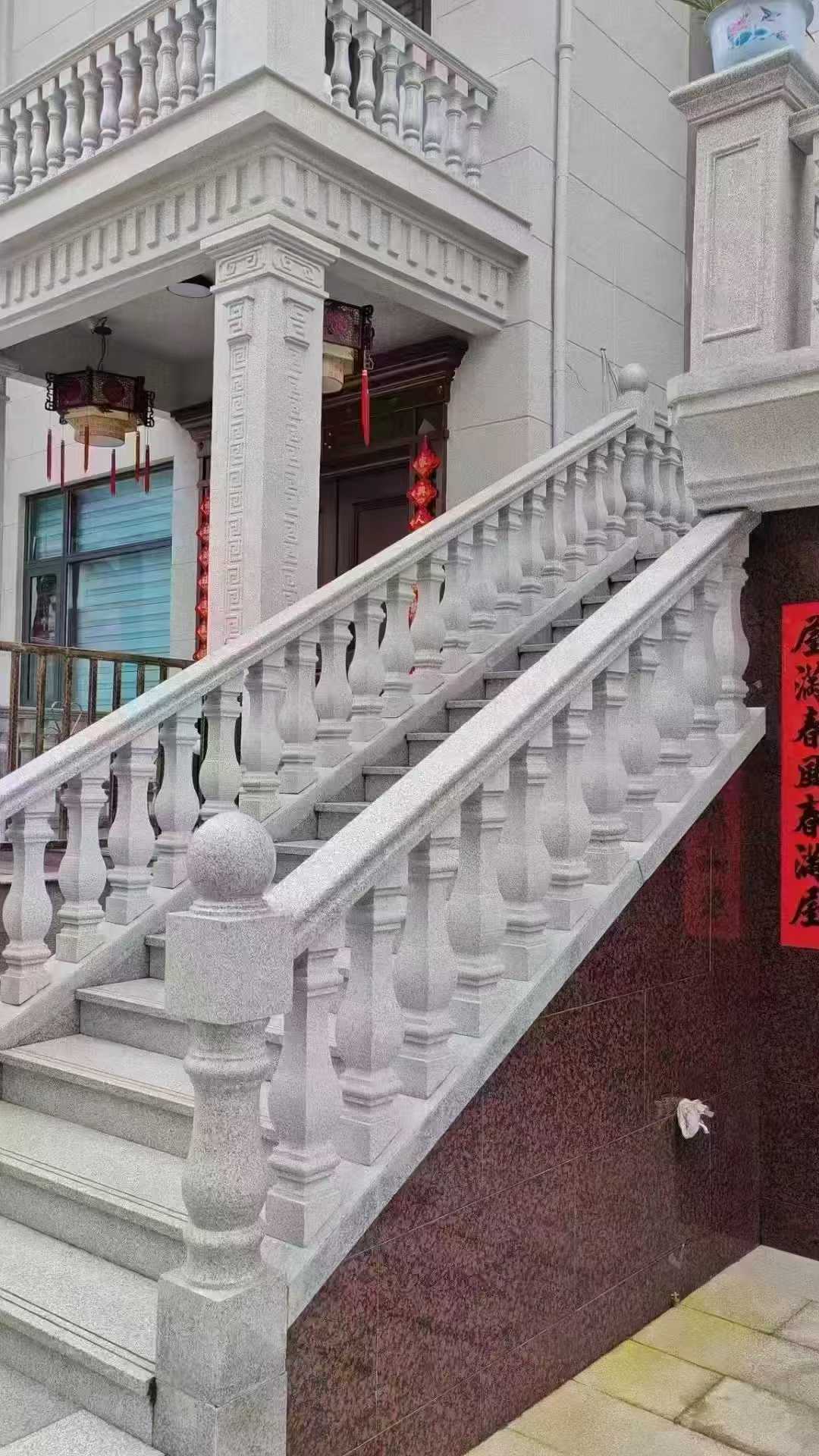 厦门 天然石材 阳台庭院护栏、栏杆