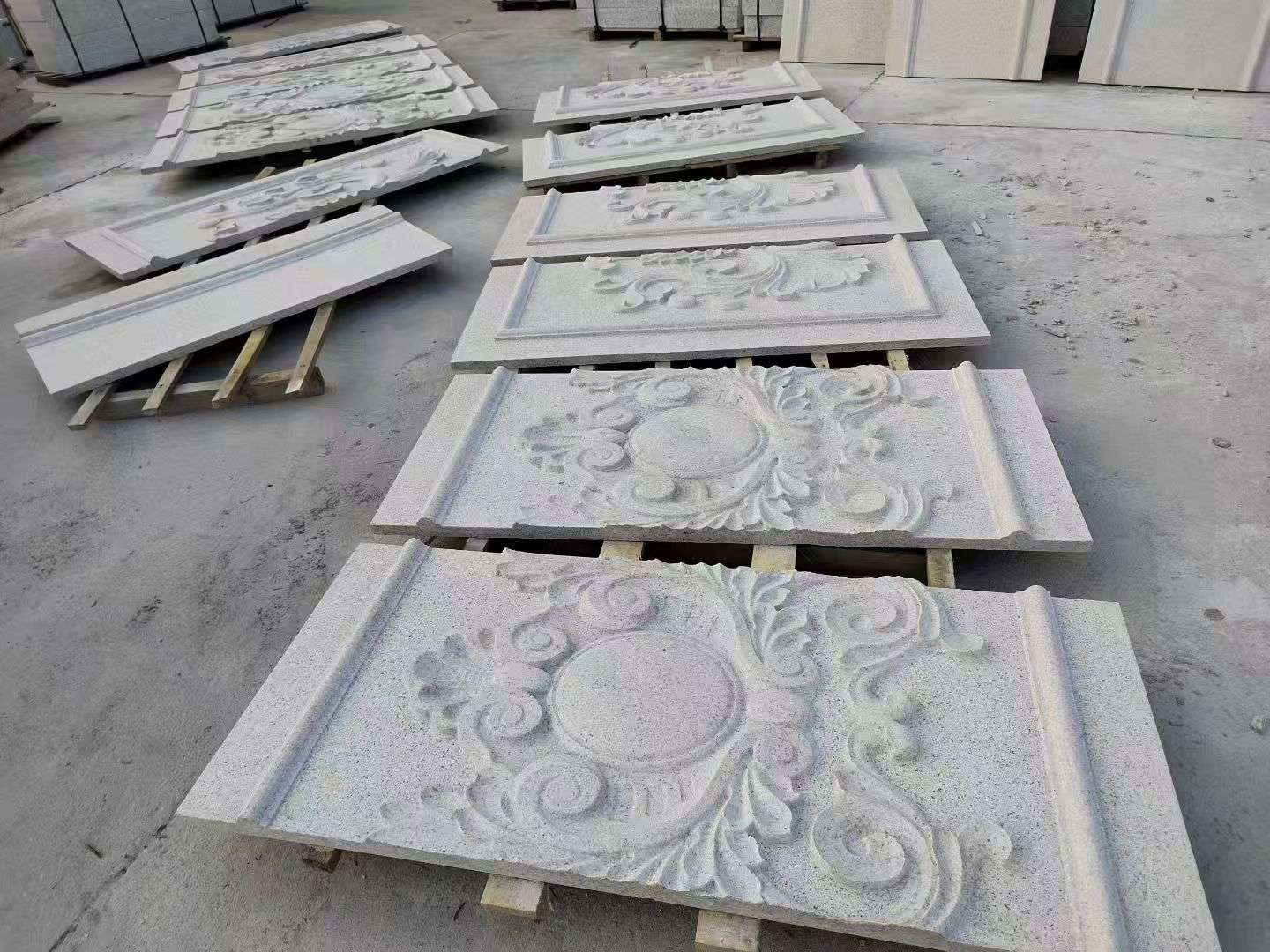 厦门 芝麻白干挂雕花板