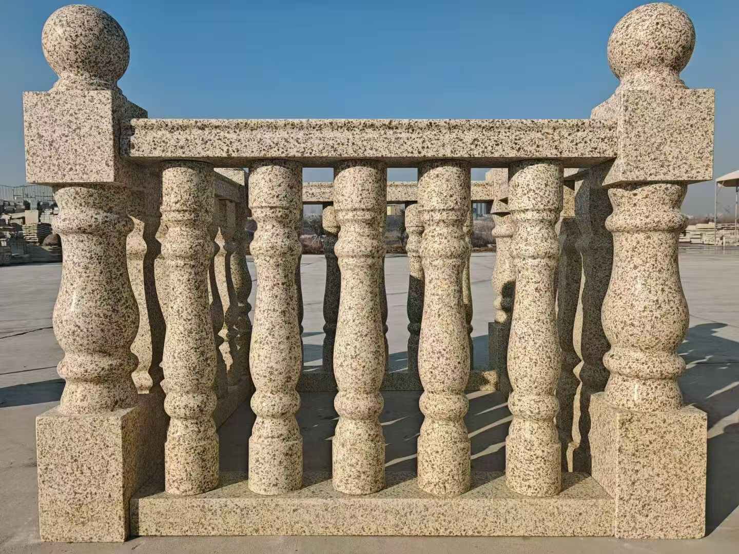 厦门 黄金麻栏杆（扶手，花瓶柱，将军柱）